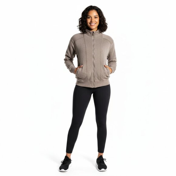 NEW Freely Women's Performance Zip-Up Jacket - Picture 1 of 5